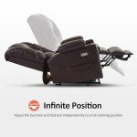 MCombo Dual Motor Lift Recliner Chair with Massage