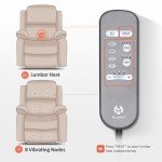 Power Lift Recliner Chair with Massage & Heat