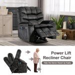 Phoenix Home Power Lift Massage & Heat Recliner