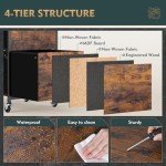 Rustic 3-Drawer File Cabinet for Home Office