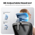 Ergonomic High Back Office Chair with Headrest