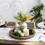 Rustic Wooden Round Serving Tray for Home Decor