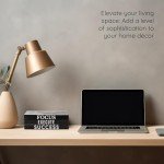 Motivational Black & White Decorative Book Set