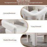 Set of 4 Modern Upholstered Dining Chairs
