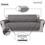 Reversible Loveseat Cover for Pets - Gray/Light Gray