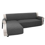 Reversible L-Shaped Sofa Cover for Pets