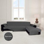 Reversible L-Shaped Sofa Cover for Pets
