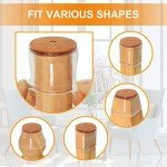 Chair Leg Floor Protectors - 24 Pack Silicone
