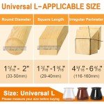 Chair Leg Floor Protectors - 24 Pack Silicone