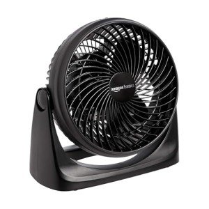 Compact 11-Inch Desk Fan with Adjustable Tilt