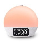 Sunrise Alarm Clock with White Noise & Lights