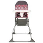 Cosco Foldable High Chair in Posey Pop