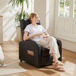 Black Massage Recliner Chair for Home Theater