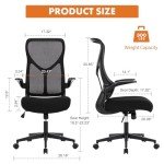 Ergonomic Office Desk Chair with Lumbar Support