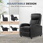 Black Massage Recliner Chair for Home Theater