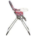 Cosco Foldable High Chair in Posey Pop