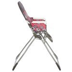 Cosco Foldable High Chair in Posey Pop