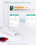 Multi-Function Desk Lamp with USB Ports & Outlets