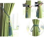 Gold Braided Curtain Holdbacks - Set of 2