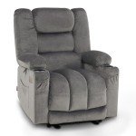 MCombo Electric Recliner Chair with Heat and Massage