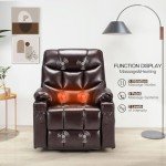 Esright Electric Lift Recliner with Massage & USB