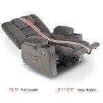 MCombo Electric Recliner Chair with Heat and Massage