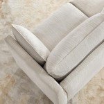 V-Shaped Down Filled Modular Sectional Sofa