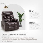Esright Electric Lift Recliner with Massage & USB