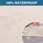 Waterproof Dining Chair Seat Covers Set of 4