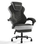 Adjustable Ergonomic Office Chair with Footrest