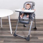 Baby Trend Sit Right 2.0 High Chair - Grey