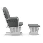 Storkcraft Hoop Glider and Ottoman Set - Gray