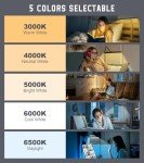 Adjustable LED Desk Lamp with Touch Control