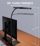 Adjustable LED Desk Lamp with Touch Control
