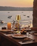 2 Pack Cordless LED Table Lamps - Gold