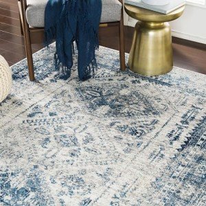 Desta Vintage Oriental 5'3" Square Area Rug