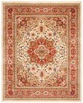 Lyndhurst Ivory & Rust Area Rug - 10' x 14