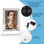 Hollywood Lighted Makeup Vanity Mirror with 10X Magnification