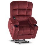 MCombo Dual Motor Lift Recliner Chair with Massage