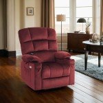 MCombo Dual Motor Lift Recliner Chair with Massage