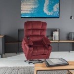 MCombo Dual Motor Lift Recliner Chair with Massage