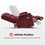 MCombo Dual Motor Lift Recliner Chair with Massage