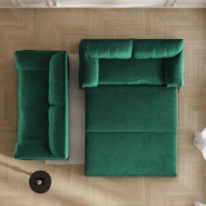 Queen Size Pull-Out Sleeper Sofa Couch Bed
