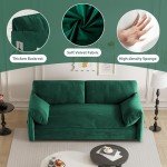 Queen Size Pull-Out Sleeper Sofa Couch Bed