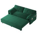 Queen Size Pull-Out Sleeper Sofa Couch Bed