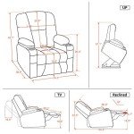 MCombo Power Lift Recliner Chair with USB Ports