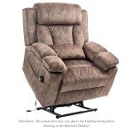 JUUXO Power Lift Recliner with Massage and USB
