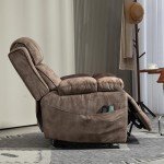 JUUXO Power Lift Recliner with Massage and USB