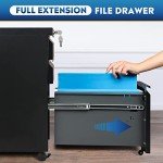 Devise 3-Drawer Locking Mobile File Cabinet