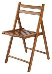 Winsome Robin 4-Piece Teak Folding Chair Set